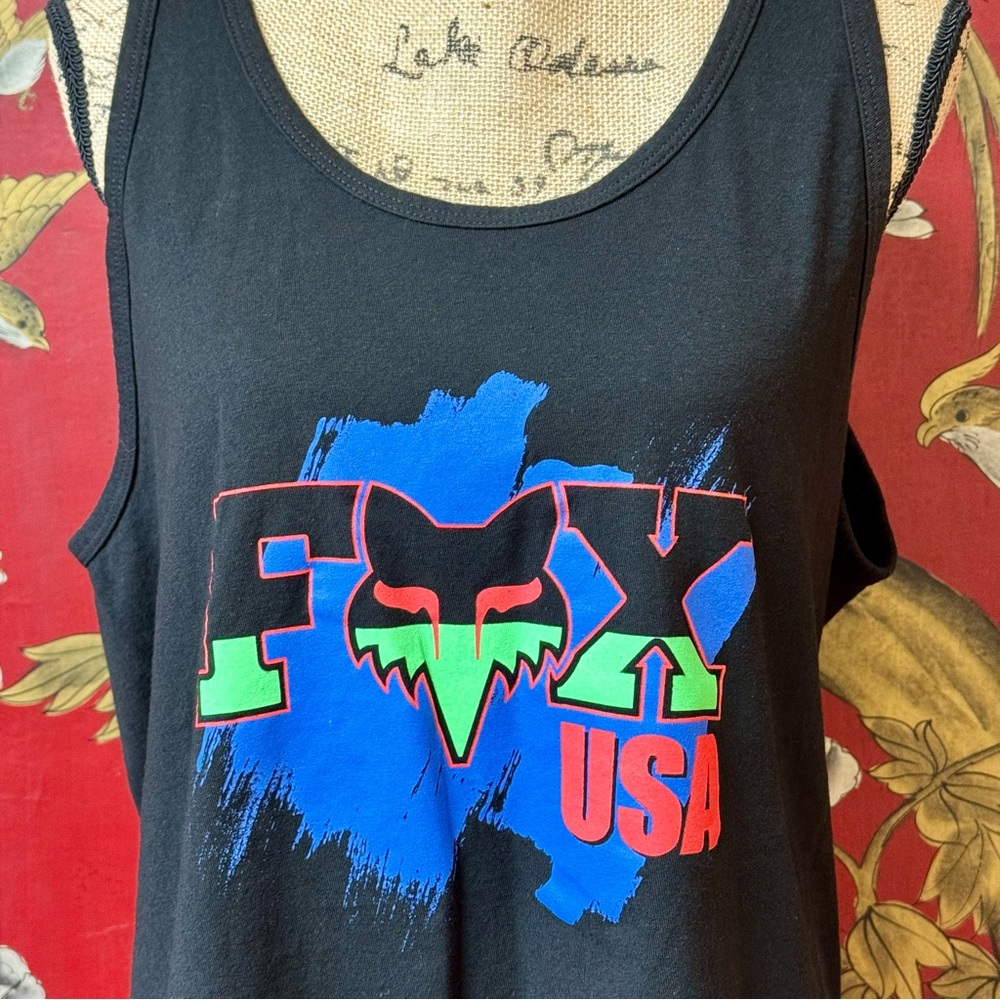 Men’s “FOX Racing” Tank | #Q6 - Picture 4 of 8
